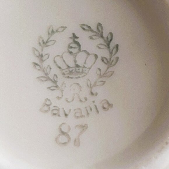 HEINRICH Germany Cup Saucer Plate Mixed Collection Wunsiedel Bavaria Porcelain - Picture 14 of 15